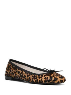 Repetto Cendrillon Ballet Flats in Leopard Print Calf Hair NIB, 38